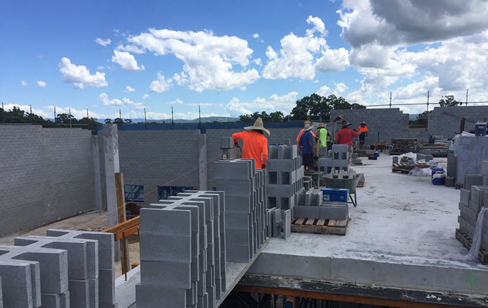 Andrews Bricklaying Building Gym